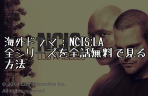 【2021年最新版】海外ドラマ:NCIS:LA全シリーズを全話無料で見る方法【VOD配信】