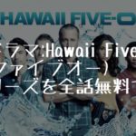 海外ドラマ：Hawaii Five-0(ハワイファイブオー）全シリーズを全話無料で見る方法【VOD配信】