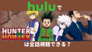 Huluで「HUNTER×HUNTER」は全話視聴できる？